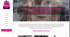 Desktop Screenshot of behindthemirror.nl